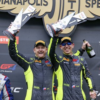 #47 Porsche 718 Cayman GT4 CLUBSPORT MR of Matt Travis and Jason Hart, NOLASPORT, Pro-Am, Pirelli GT4 America, SRO, Indianapolis Motor Speedway, Indianapolis, IN, USA, October 2021
 | Brian Cleary/SRO