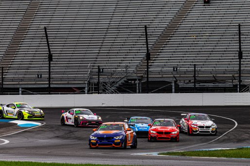 #119 BMW M4 GT4 of Sean Quinlan and Tom Dyer, Stephen Cameron Racing, Pro-Am, Pirelli GT4 America, SRO, Indianapolis Motor Speedway, Indianapolis, IN, USA, October 2021
 | Sarah Weeks/SRO             