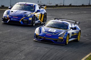 #49 Saleen 1 GT4 of Steve Saleen and Eric Curran, Team Saleen, GT4 America, INV, SRO America, Sonoma Raceway, Sonoma, CA, April  2022.
 | Brian Cleary/SRO