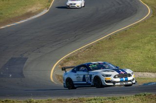 #124 Ford Mustang GT4 of Edgar Law and Billy Johnson, ARG/Rotek Racing, GT4 America, Pro-Am, SRO America, Sonoma Raceway, Sonoma, CA, April  2022.
 | RegisLefebure/SRO