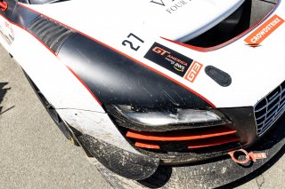 #27 Audi R8 LMS of Jason Daskalos, Daskolas Motorsports, GT America Powered by AWS, SRO3, SRO America, Sonoma Raceway, Sonoma, CA, April  2022.
 | RegisLefebure/SRO