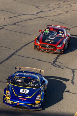 #49 Saleen 1 GT4 of Steve Saleen and Eric Curran, Team Saleen, GT4 America, INV, SRO America, Sonoma Raceway, Sonoma, CA, April  2022.
 | RegisLefebure/SRO