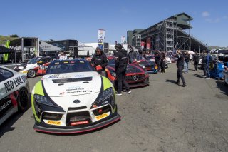 #69 Toyota GR Supra GT4 of Todd Coleman and Aaron Telitz, Smooge Racing, GT4 America, Pro-Am, SRO America, Sonoma Raceway, Sonoma, CA, April  2022.
 | Brian Cleary/SRO