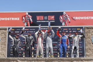 #60 Ginetta G56 GT4 of Matt Rivard and Ben Amderson, Dexter Racing, GT4 America, Am, SRO America, Sonoma Raceway, Sonoma, CA, April  2022.
 | Brian Cleary/SRO