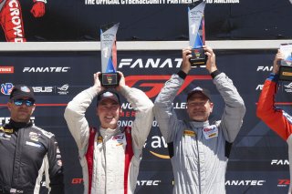 #60 Ginetta G56 GT4 of Matt Rivard and Ben Amderson, Dexter Racing, GT4 America, Am, SRO America, Sonoma Raceway, Sonoma, CA, April  2022.
 | Brian Cleary/SRO