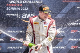 #60 Ginetta G56 GT4 of Matt Rivard and Ben Amderson, Dexter Racing, GT4 America, Am, SRO America, Sonoma Raceway, Sonoma, CA, April  2022.
 | Brian Cleary/SRO
