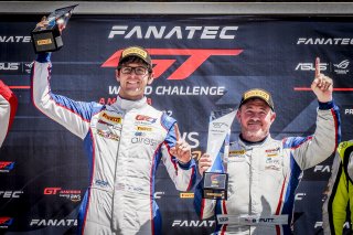 SRO America, Sonoma Raceway, Sonoma, CA, April  2022.#15 Aston Martin Vantage AMR GT4 of Bryan Putt and Kenton Koch, BSPort Racing, GT4 America, Pro-Am
 | Brian Cleary/SRO