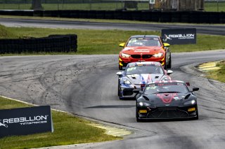 #50 Aston Martin Vantage AMR GT4 of Ross Chouest and Aaron Povoledo, Chouest Povoledo racing, GT4 America, Pro-Am, SRO America, VIR, Virginia International Rcaeway, Alton, Virginia, June 2022.
 | Brian Cleary/SRO
