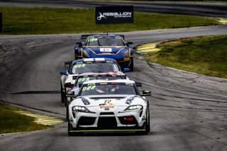 #72 Toyota GR Supra GT4 of Anthony Geraci and Jaden Lander, KRUGSPEED, GT4 America, Am, SRO America, VIR, Virginia International Rcaeway, Alton, Virginia, June 2022.
 | Brian Cleary/SRO