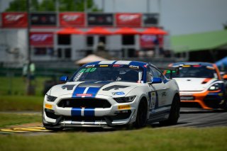 #124 Ford Mustang GT4 of Edgar Lau and Mike Skeen, ARG/Rotek Racing, GT4 America, Pro-Am, SRO America, VIR, Virginia International Rcaeway, Alton, Virginia, June 2022.
 | Fred Hardy/SRO