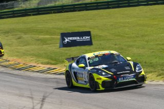 #47 Porsche 718 Cayman GT4 RS Clubsport of Scott Noble and Jason Hart, NOLASPORT, GT4 America, Pro-Am, SRO America, VIR, Virginia International Rcaeway, Alton, Virginia, June 2022. | Grier Martin/SRO
