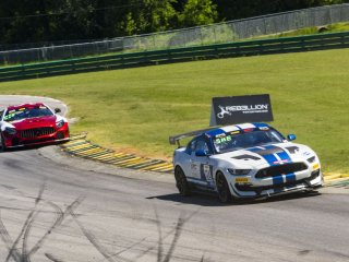 #124 Ford Mustang GT4 of Edgar Lau and Mike Skeen, ARG/Rotek Racing, GT4 America, Pro-Am, SRO America, VIR, Virginia International Rcaeway, Alton, Virginia, June 2022.
 | SRO Motorsports Group