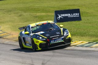 #47 Porsche 718 Cayman GT4 RS Clubsport of Scott Noble and Jason Hart, NOLASPORT, GT4 America, Pro-Am, SRO America, VIR, Virginia International Rcaeway, Alton, Virginia, June 2022.
 | SRO Motorsports Group