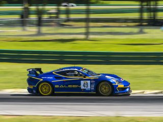 #49 Saleen 1 GT4 of Steve Saleen and Eric Curran, Team Saleen, GT4 America, INV, SRO America, VIR, Virginia International Rcaeway, Alton, Virginia, June 2022.
 | SRO Motorsports Group