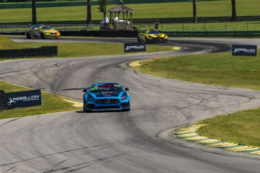 #79 Mercedes-AG GT4 of Chris Gumprecht and Kyle Marcelli, RENNtech Motorsports, GT4 America, Pro-Am, SRO America, VIR, Virginia International Rcaeway, Alton, Virginia, June 2022.
 | SRO Motorsports Group