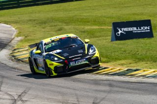 #47 Porsche 718 Cayman GT4 RS Clubsport of Scott Noble and Jason Hart, NOLASPORT, GT4 America, Pro-Am, SRO America, VIR, Virginia International Rcaeway, Alton, Virginia, June 2022.
 | SRO Motorsports Group