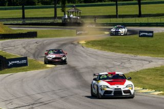#21 Toyota GR Supra GT4 of Nick Shanny and Terry Borcheller, Accelerating Performance, GT4 America, Am, SRO America, VIR, Virginia International Rcaeway, Alton, Virginia, June 2022.
 | SRO Motorsports Group