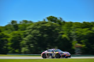 #66 Porsche 718 Cayman GT4 RS Clubsport of Derek DeBoer and Jason Alexandris, The Racers Group, GT4 America, Am, SRO America, VIR, Virginia International Rcaeway, Alton, Virginia, June 2022.
 | Fred Hardy/SRO