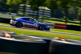 #17 Porsche 718 Cayman GT4 RS Clubsport of Dr. James Rappaport and Todd Hetherington, The Racers Group, GT4 America, Am, SRO America, VIR, Virginia International Rcaeway, Alton, Virginia, June 2022.
 | James Lietz/SRO