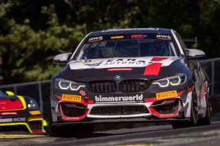 #36 BMW M4 GT4 of James Clay and Charlie Postins, BimmerWorld, GT4 America, Am, SRO America, VIR, Virginia International Rcaeway, Alton, Virginia, June 2022.
 | Regis Lefebure/SRO