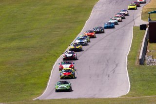 #18 Porsche 718 Cayman GT4 RS Clubsport of Eric Filgueiras and Steven McAleer, RS1, GT4 America, Pro-Am, SRO America, VIR, Virginia International Rcaeway, Alton, Virginia, June 2022.
 | Regis Lefebure/SRO