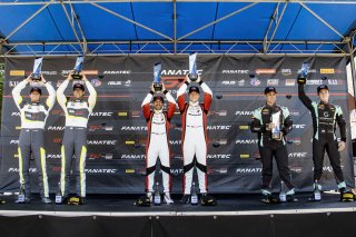 #34 Mercedes-AMG GT4 of Gavin Sanders and Michai Stephens, Conquest Racing/WF Motorsports, GT4 America, Silver, SRO America, VIR, Virginia International Rcaeway, Alton, Virginia, June 2022.
 | Brian Cleary/SRO