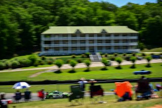 #18 Porsche 718 Cayman GT4 RS Clubsport of Eric Filgueiras and Steven McAleer, RS1, GT4 America, Pro-Am, SRO America, VIR, Virginia International Rcaeway, Alton, Virginia, June 2022.
 | Fred Hardy/SRO