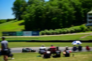 #83 Porsche718 Cayman GT4 RS Clubsport of Juan Martinez and Nelson Calle, RS1, GT4 America, Am, SRO America, VIR, Virginia International Rcaeway, Alton, Virginia, June 2022.
 | Fred Hardy/SRO