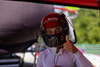 #34 Mercedes-AMG GT4 of Gavin Sanders and Michai Stephens, Conquest Racing/WF Motorsports, GT4 America, Silver, SRO America, VIR, Virginia International Rcaeway, Alton, Virginia, June 2022.
 | Regis Lefebure/SRO