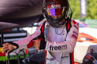 #34 Mercedes-AMG GT4 of Gavin Sanders and Michai Stephens, Conquest Racing/WF Motorsports, GT4 America, Silver, SRO America, VIR, Virginia International Rcaeway, Alton, Virginia, June 2022.
 | Regis Lefebure/SRO