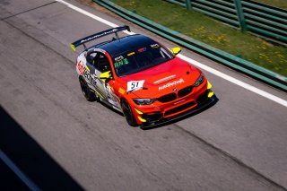 #51 BMW M4 GT4 of Austen Smith and Zack Anderson, Auto Technic Racing, GT4 America, Silver, SRO America, VIR, Virginia International Rcaeway, Alton, Virginia, June 2022.
 | Regis Lefebure/SRO