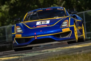 #49 Saleen 1 GT4 of Steve Saleen and Eric Curran, Team Saleen, GT4 America, INV, SRO America, VIR, Virginia International Rcaeway, Alton, Virginia, June 2022.
 | Regis Lefebure/SRO