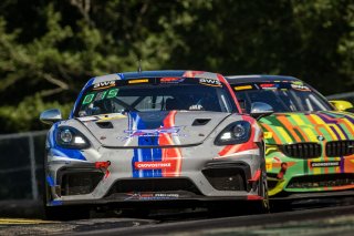 #17 Porsche 718 Cayman GT4 RS Clubsport of Dr. James Rappaport and Todd Hetherington, The Racers Group, GT4 America, Am, SRO America, VIR, Virginia International Rcaeway, Alton, Virginia, June 2022.
 | Regis Lefebure/SRO