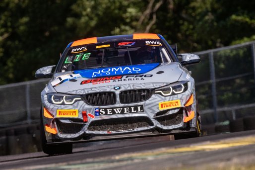 #11 BMW M4 GT4 of Damon Surzyshyn and Gregory Liefoughe, Fast Track Racing, GT4 America, Pro-Am, SRO America, VIR, Virginia International Rcaeway, Alton, Virginia, June 2022.
 | Regis Lefebure/SRO