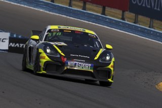 #19 Porsche 718 Cayman GT4 RS Clubsport of Alain Staid and Thomas Merrill, NOLASPORT, GT4 America, Pro-Am, SRO America, Watkins Glen International raceway, Watkins Glen, NY, July 2022..
 | Brian Cleary/SRO