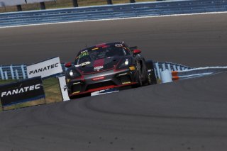 #83 Porsche718 Cayman GT4 RS Clubsport of Juan Martinez and Nelson Calle, RS1, GT4 America, Am, SRO America, Watkins Glen International raceway, Watkins Glen, NY, July 2022..
 | Brian Cleary/SRO