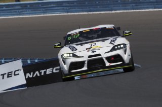 #72 Toyota GR Supra GT4 of Anthony Geraci and Jaden Lander, KRUGSPEED, GT4 America, Am, SRO America, Watkins Glen International raceway, Watkins Glen, NY, July 2022..
 | Brian Cleary/SRO