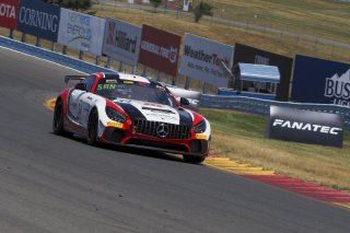 #34 Mercedes-AMG GT4 of Gavin Sanders and Michai Stephens, Conquest Racing/WF Motorsports, GT4 America, Silver, SRO America, Watkins Glen International raceway, Watkins Glen, NY, July 2022..
 | Brian Cleary/SRO