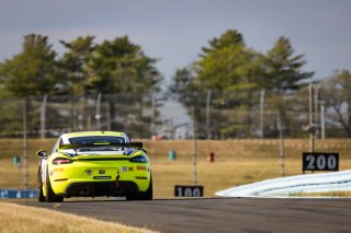 #19 Porsche 718 Cayman GT4 RS Clubsport of Alain Staid and Thomas Merrill, NOLASPORT, GT4 America, Pro-Am, SRO America, Watkins Geln International, Watkins Glen NY, July 2022.
 | ©2022 Regis Lefebure/SRO