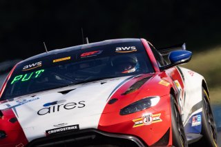 #15 Aston Martin Vantage AMR GT4 of Bryan Putt and Kenton Koch, BSPort Racing, GT4 America, Pro-Am, SRO America, Watkins Geln International, Watkins Glen NY, July 2022.
 | &copy;2022 Regis Lefebure/SRO