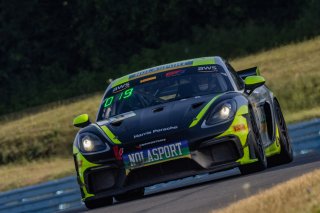 #19 Porsche 718 Cayman GT4 RS Clubsport of Alain Staid and Thomas Merrill, NOLASPORT, GT4 America, Pro-Am, SRO America, Watkins Geln International, Watkins Glen NY, July 2022.
 | ©2022 Regis Lefebure/SRO