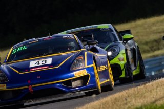 #49 Saleen 1 GT4 of Steve Saleen and Eric Curran, Team Saleen, GT4 America, INV, SRO America, Watkins Geln International, Watkins Glen NY, July 2022.
 | &copy;2022 Regis Lefebure/SRO
