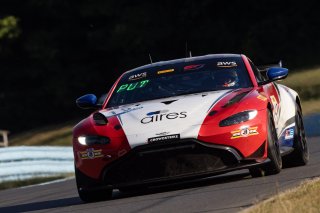 #15 Aston Martin Vantage AMR GT4 of Bryan Putt and Kenton Koch, BSPort Racing, GT4 America, Pro-Am, SRO America, Watkins Geln International, Watkins Glen NY, July 2022.
 | &copy;2022 Regis Lefebure/SRO