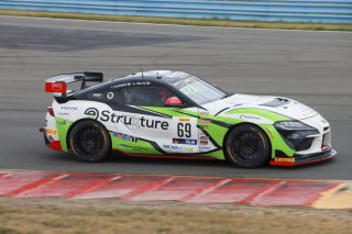 #69 Toyota GR Supra GT4 of Todd Coleman and Aaron Telitz, Smooge Racing, GT4 America, Pro-Am, SRO America, Watkins Glen International raceway, Watkins Glen, NY, July 2022..
 | SRO Motorsports Group