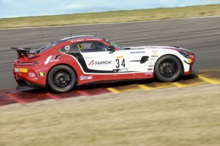 #34 Mercedes-AMG GT4 of Gavin Sanders and Michai Stephens, Conquest Racing/WF Motorsports, GT4 America, Silver, SRO America, Watkins Glen International raceway, Watkins Glen, NY, July 2022..
 | SRO Motorsports Group