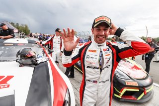 #34 Mercedes-AMG GT4 of Gavin Sanders and Michai Stephens, Conquest Racing/WF Motorsports, GT4 America, Silver, SRO America, Watkins Glen International raceway, Watkins Glen, NY, July 2022..
 | SRO Motorsports Group