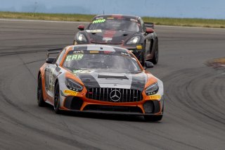 #35 Mercedes-AMG GT4 of Josh Hurley and Manny Franco, Conquest Racing, GT4 America, Silver, SRO America, Watkins Glen International raceway, Watkins Glen, NY, July 2022..
 | SRO Motorsports Group