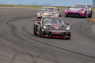 #83 Porsche718 Cayman GT4 RS Clubsport of Juan Martinez and Nelson Calle, RS1, GT4 America, Am, SRO America, Watkins Glen International raceway, Watkins Glen, NY, July 2022..
 | SRO Motorsports Group