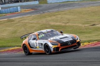 #35 Mercedes-AMG GT4 of Josh Hurley and Manny Franco, Conquest Racing, GT4 America, Silver, SRO America, Watkins Glen International raceway, Watkins Glen, NY, July 2022..
 | SRO Motorsports Group