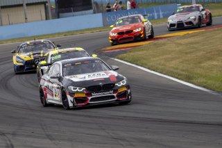 #36 BMW M4 GT4 of James Clay and Charlie Postins, BimmerWorld, GT4 America, Am, SRO America, Watkins Glen International raceway, Watkins Glen, NY, July 2022..
 | SRO Motorsports Group